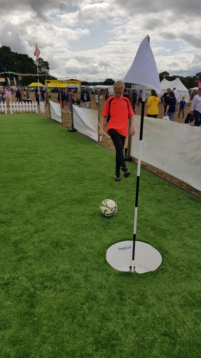 FootgolfAcademy's tweet image. Still time to play Footgolf in the sunshine at @Carfestevent North @achrisevans