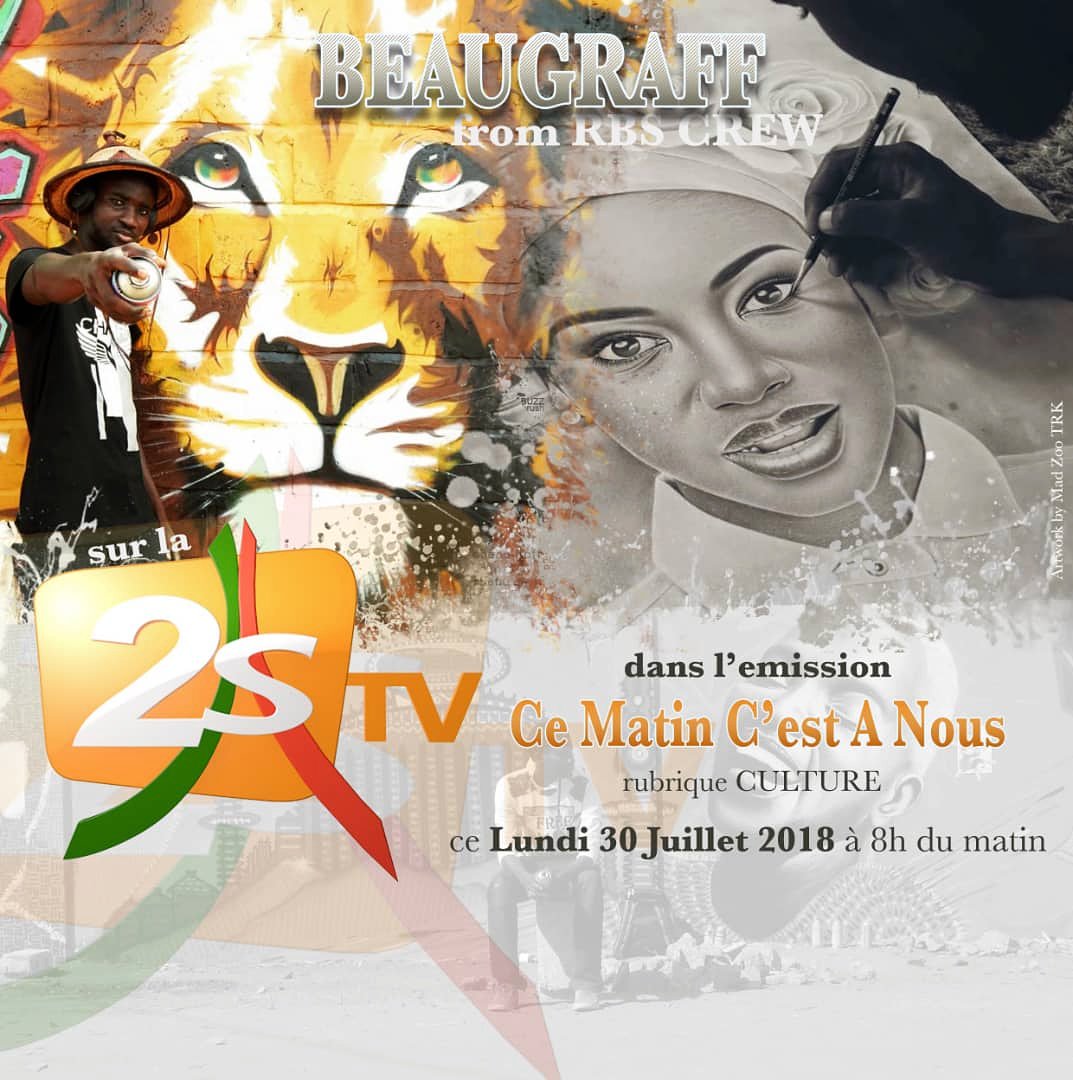 Je suis l'invité de l'émission "Ce Matin C'est à Nous" sur la 2STV. Demain 8h. 
#graffiti #drawingpencil #2stv #beaugraff #rbscrew