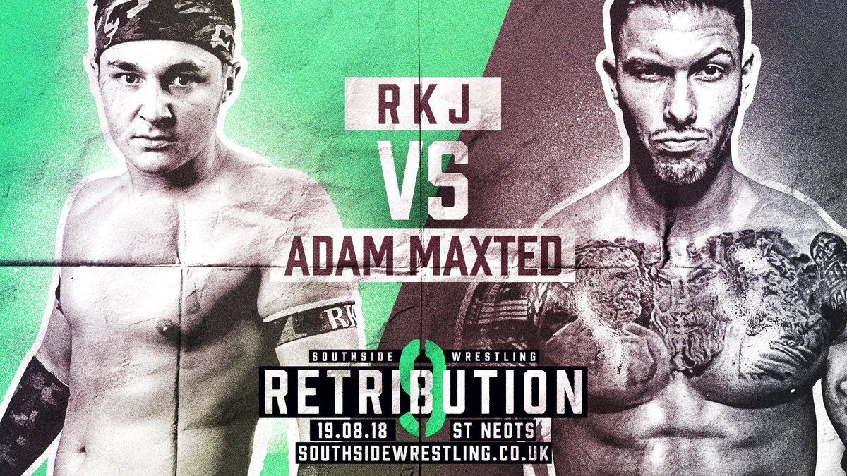 SouthsideWE's tweet photo. @AdamMaxted looked amazing on last nights @WOSWrestling . Can he beat @Ricky_KnightJr 3 weeks today and go on to be crowned our first European Champion at 8AS ? 
#WOS #HANDSOME #MAXTED #RKJ https://t.co/uQdMFQ9Op7