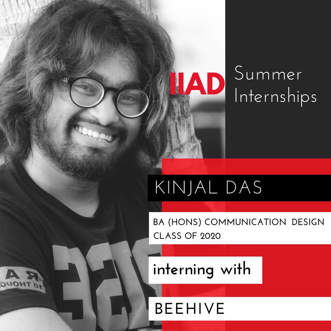 iiad_design's tweet photo. Congratulations Kinjal!
We're sure you're going to thoroughly enjoy your Summer internship working with the talented team at Beehive.
#IIADinternships #designinternships #summerinternships #paidinternships #Beehive #Communicationdesigninternship #communicationdesigninternship https://t.co/AqHlDBYpd9