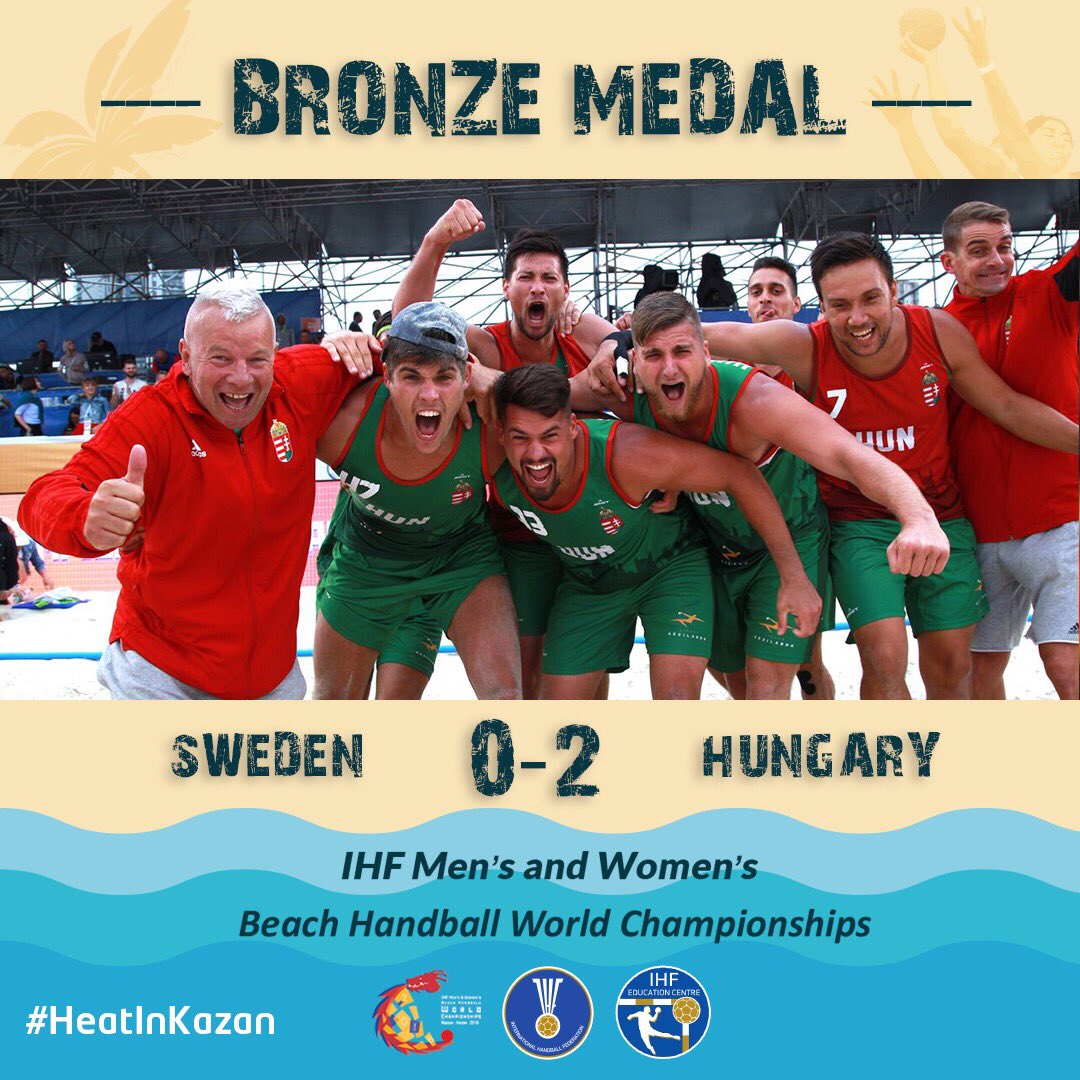 Ihf On Twitter Congratulations To The Bronze Medallists At