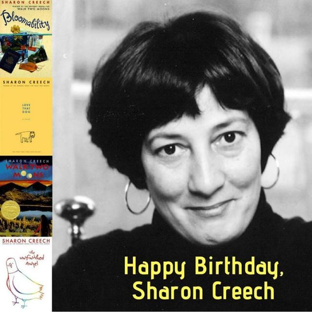 Happy birthday to young adult novelist Sharon Creech!  
