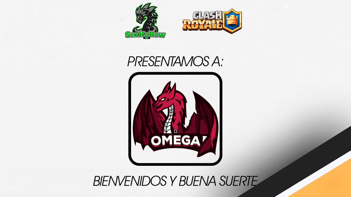 (#LigaClashRoyale)

¡Presentamos a este equipo que viene muy fuerte!

@OmegaDragonsCR 

[3-16]