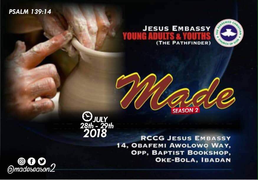 MadeConference1's tweet photo. This is still #MadeSeason2 #MadeConference2018 https://t.co/imCJvViAWS
