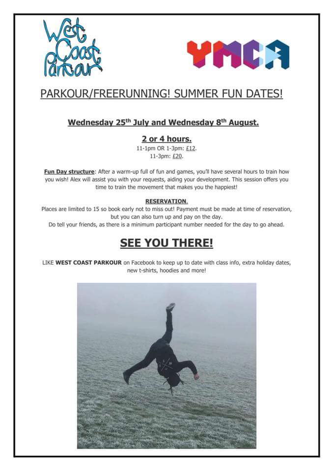 YMCATaunton's tweet photo. Yay! #holidayclub starts tomorrow! Too much fun to shake a stick at! #schoolholidays #Taunton #sports #activekids #notbored #cooking #craft #art #trips #parkour #bbq #flipout #mudtrail #football and more! https://t.co/GfDZCpOX1s