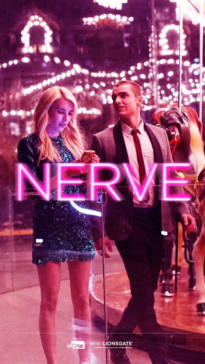 mv_miyu's tweet photo. "NERVE"
ゲームが毎回ハラハラして、かなりスリリングで後半につれてどんどん面白味が増していってる
SNS普及の現代社会のネットの闇を描いていて、これは決して人ごとではないと感じる
私はネットの10%しかわかってない
Are you ready? #PlayNerve #WatcherOrPlayer
#NERVE https://t.co/iXq6TXZlWH