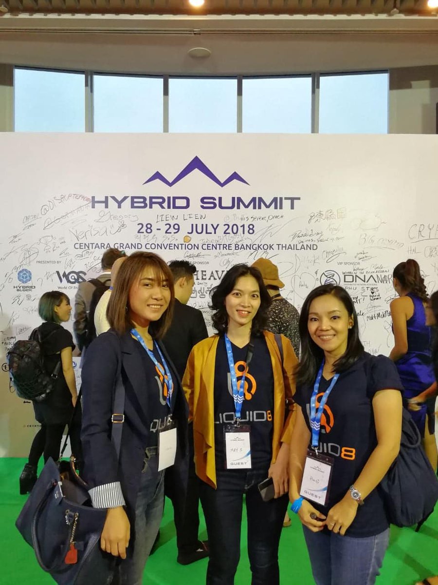 Liquid8 team is at the Hybrid Summit in Bangkok 2018. Hybrid Summit will help the local blockchain and technology scene access a broader market by bringing an international community of experienced investors and innovators to Bangkok. Meet us there if you are at the event! Cheers