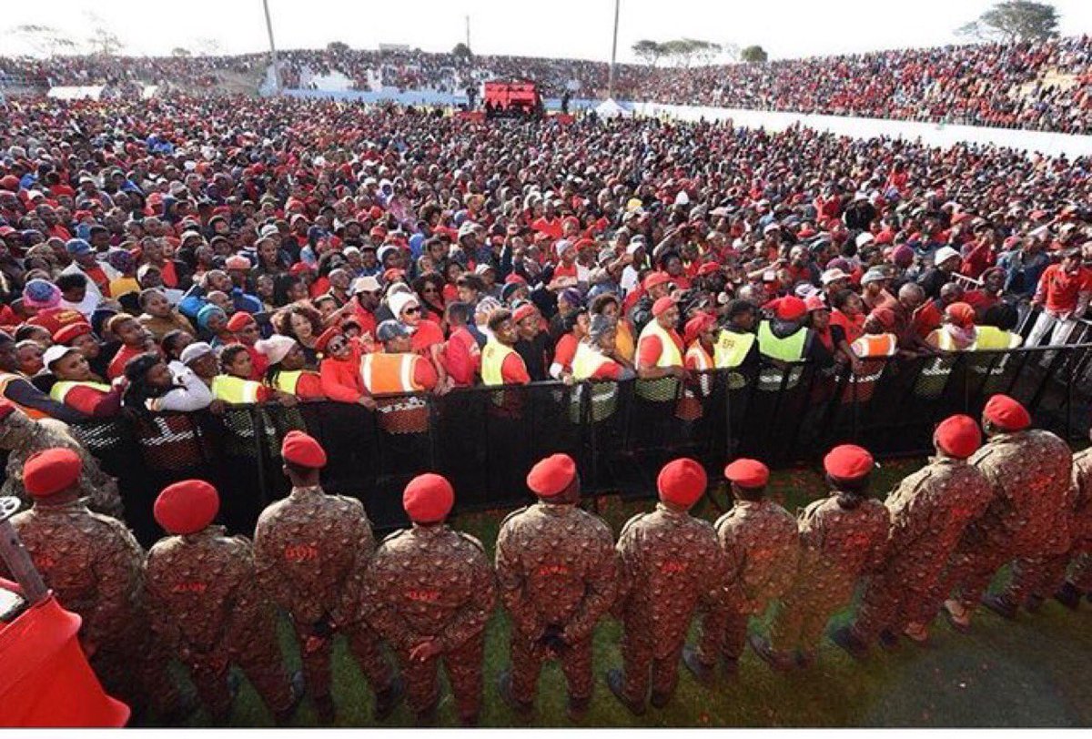Julius_S_Malema's tweet photo. Thank you the good people of Eastern Cape. We thank you all the ground forces, you are the @EFFSouthAfrica. #EFFTurns5 https://t.co/qG1XQ8fswz