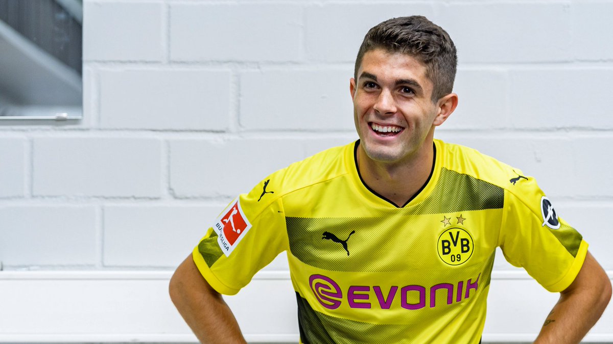 Borussia Dortmund are willing to sell Christian Pulisić this summer and have named a price of £65m. (Source: Mail)