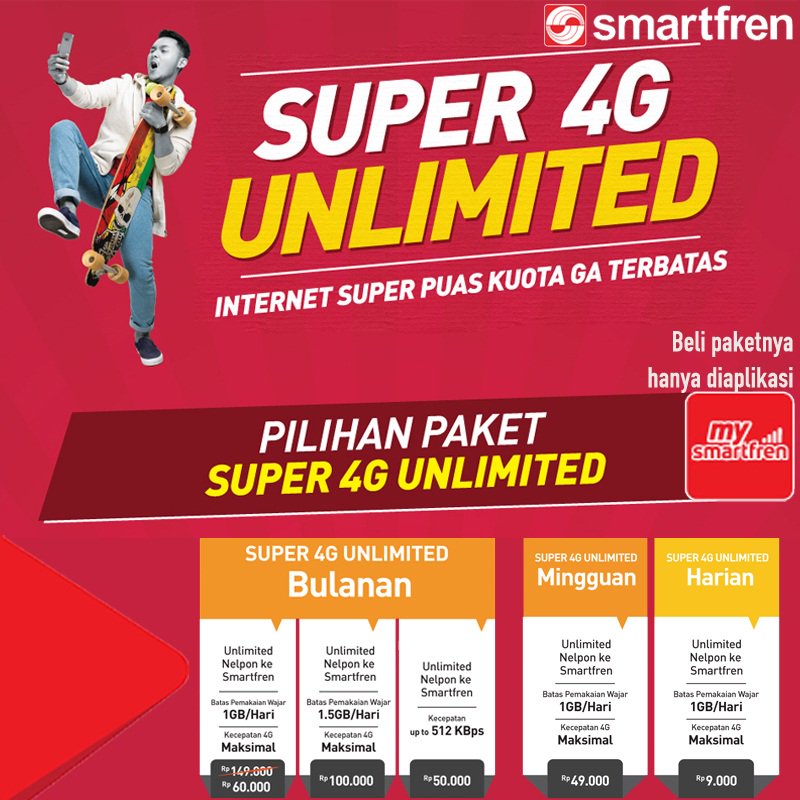 Smartfrencare on Twitter: "Mau bebas internetan tanpa kuota + GRATIS