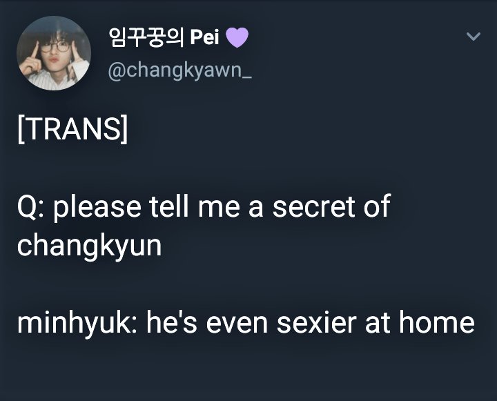 when will minhyuk stop saying thirsty things about changkyun challenge: failed 