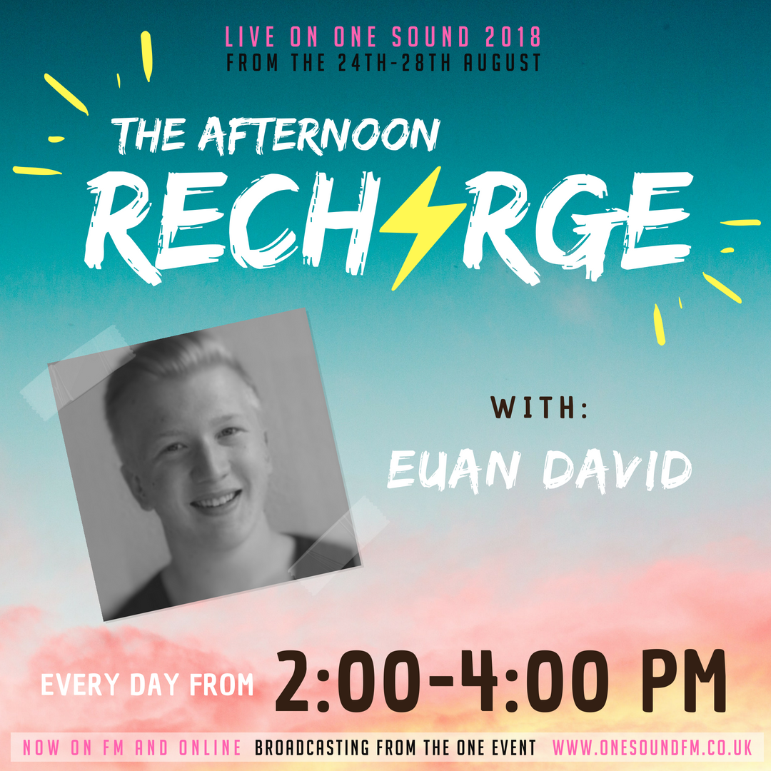 1SoundFM's tweet photo. Our next returning presenter is none other than Euan David! Tune-in to listen from 2-4pm daily (with a slightly longer show on Tuesday!) #VIBES #1SOUNDFM #1EVENTUK https://t.co/ZxR5M5yH9m
