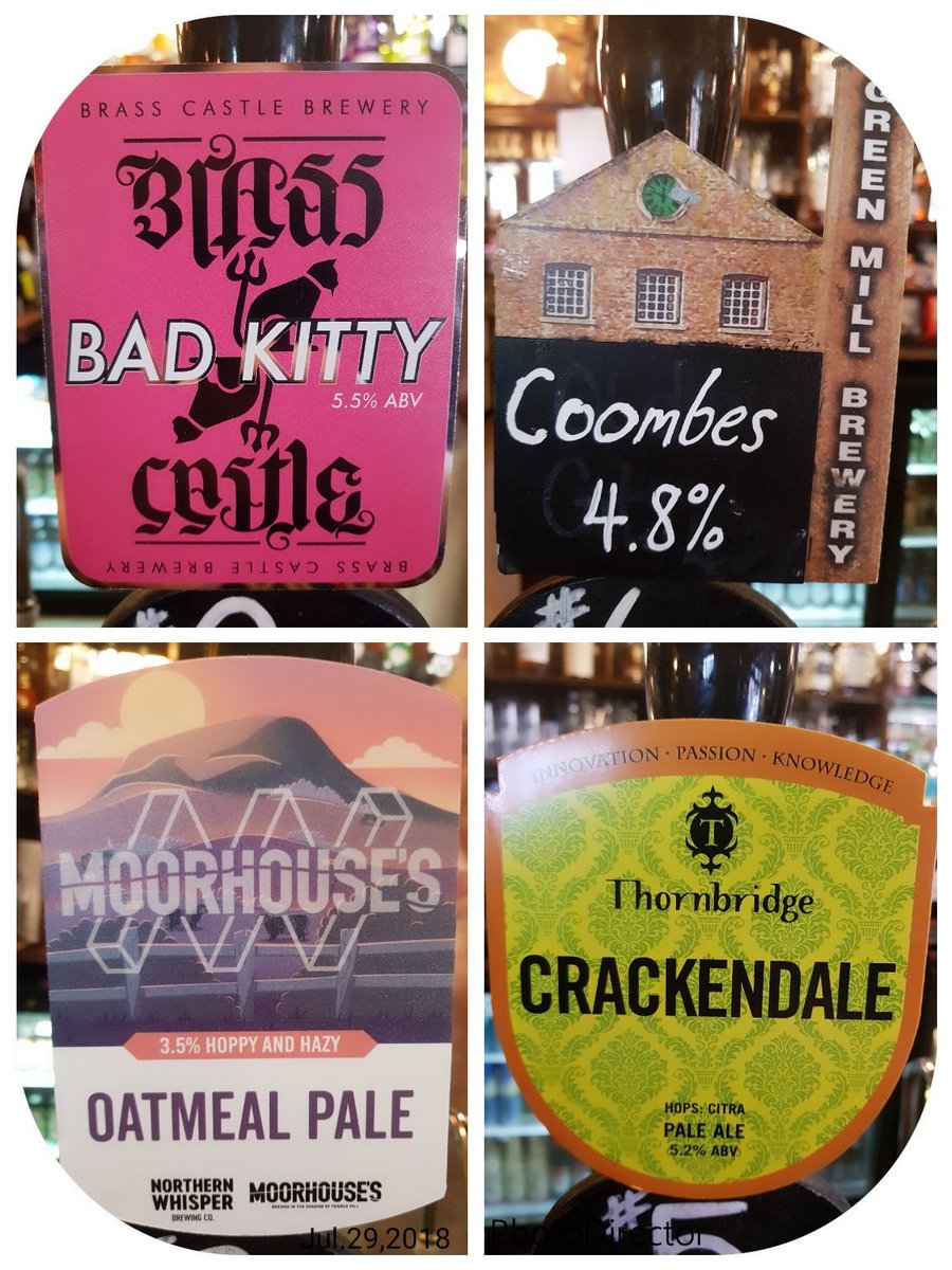 BaumRochdale's tweet image. With beer like this, who cares about a spot of rain? Come and take shelter in our cosy little pub and get yourself a roast dinner. #sundaywin #nowashingup @BrassCastleBeer @GreenMillBrewer @thornbridge @WhisperNorthern @Moorhousesbrew