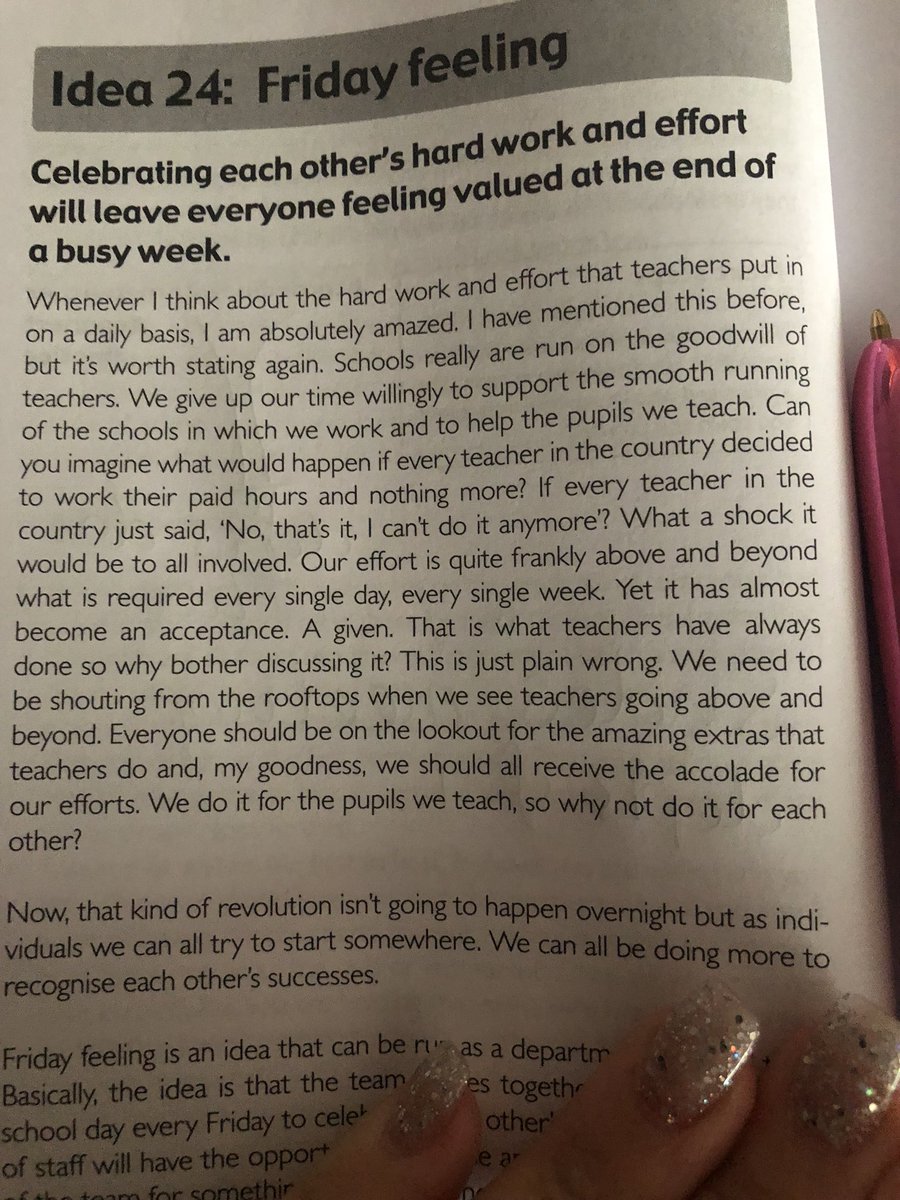 MrsTweddell's tweet photo. @abbiemann1982 I ❤️ every idea in your book. Some I do already #powerofpositivity #declutterdays and some that I can see working in Sept #myminiweekend #bookletbonanza with a few that we aren’t ready for yet but will be in the future #comedinewithmeteacher #fridayfeeling https://t.co/gdJSn9d5ZM