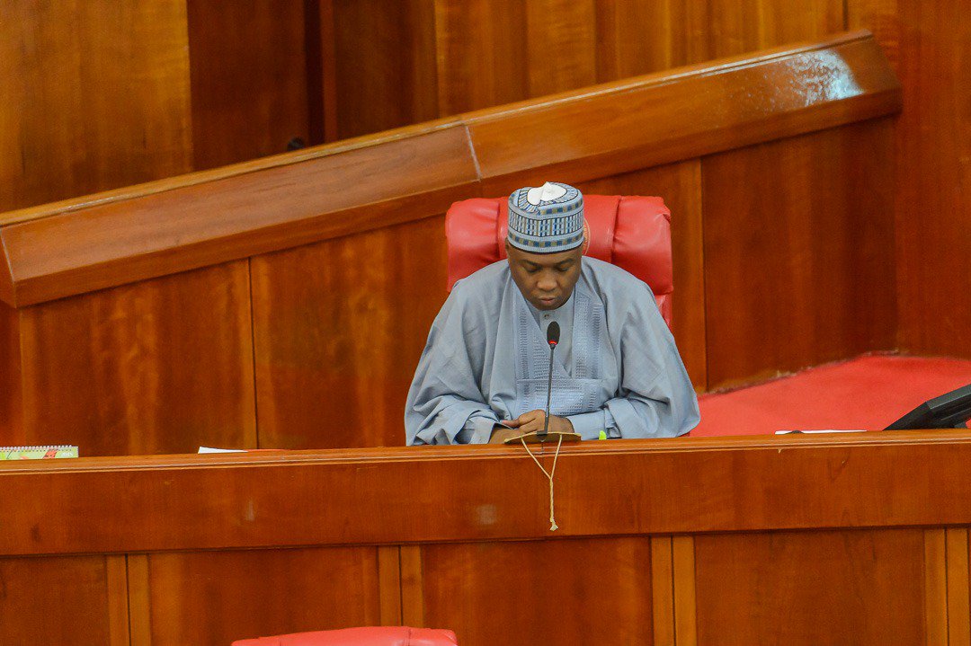 DailyPostNGR's tweet photo. Saraki, Nigerian Senate dragged to UN over Press Council Bill https://t.co/J6RbZTbjZ8 https://t.co/tOXRbvVqlT