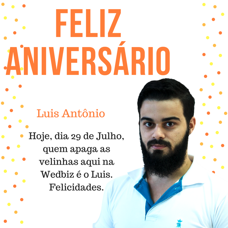 SomosWedbiz's tweet image. Hoje é dia de comemorar...
Feliz aniversário, Luiz.
Tudo que houver de melhor nessa viva pra você.

#wed.biz #wedbiz #aniversario #comemoracao #vaiterbolo #vemprawed