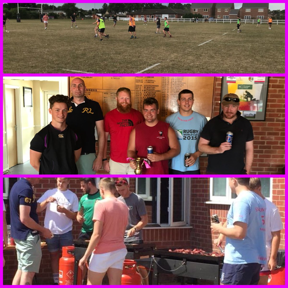 sealer79's tweet photo. Great end to block 1 and hell week for the @olneyrfc boys #Bbq #Beers #TeamWinners https://t.co/FmAZFWEyjL