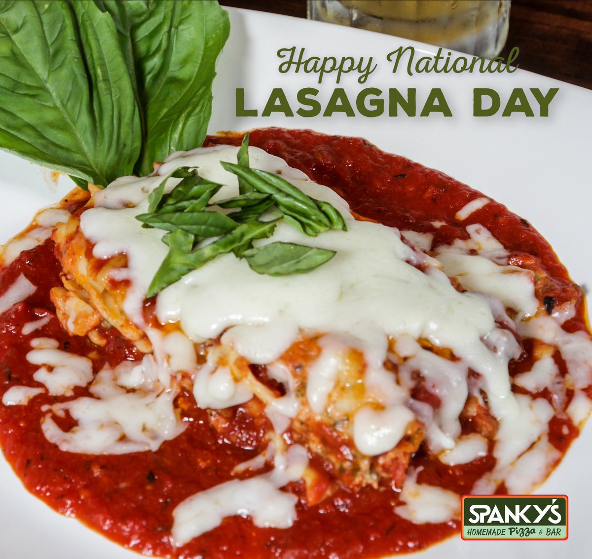 spankyspasadena's tweet photo. Celebrate National Lasagna Day with Spanky's! try our original or vegetable lasagna! . #nationallasagnaday #spankyspizza #lasagnalove https://t.co/gtjtTRjpBs