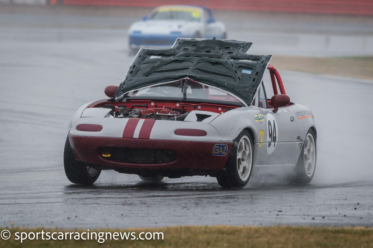 SRNimages's tweet image. Unstoppable. It's @Charlie_A_B at moist #Silverstone for @BRSCCMazda Pic: @JohnnyP303 for @SRNwebsite