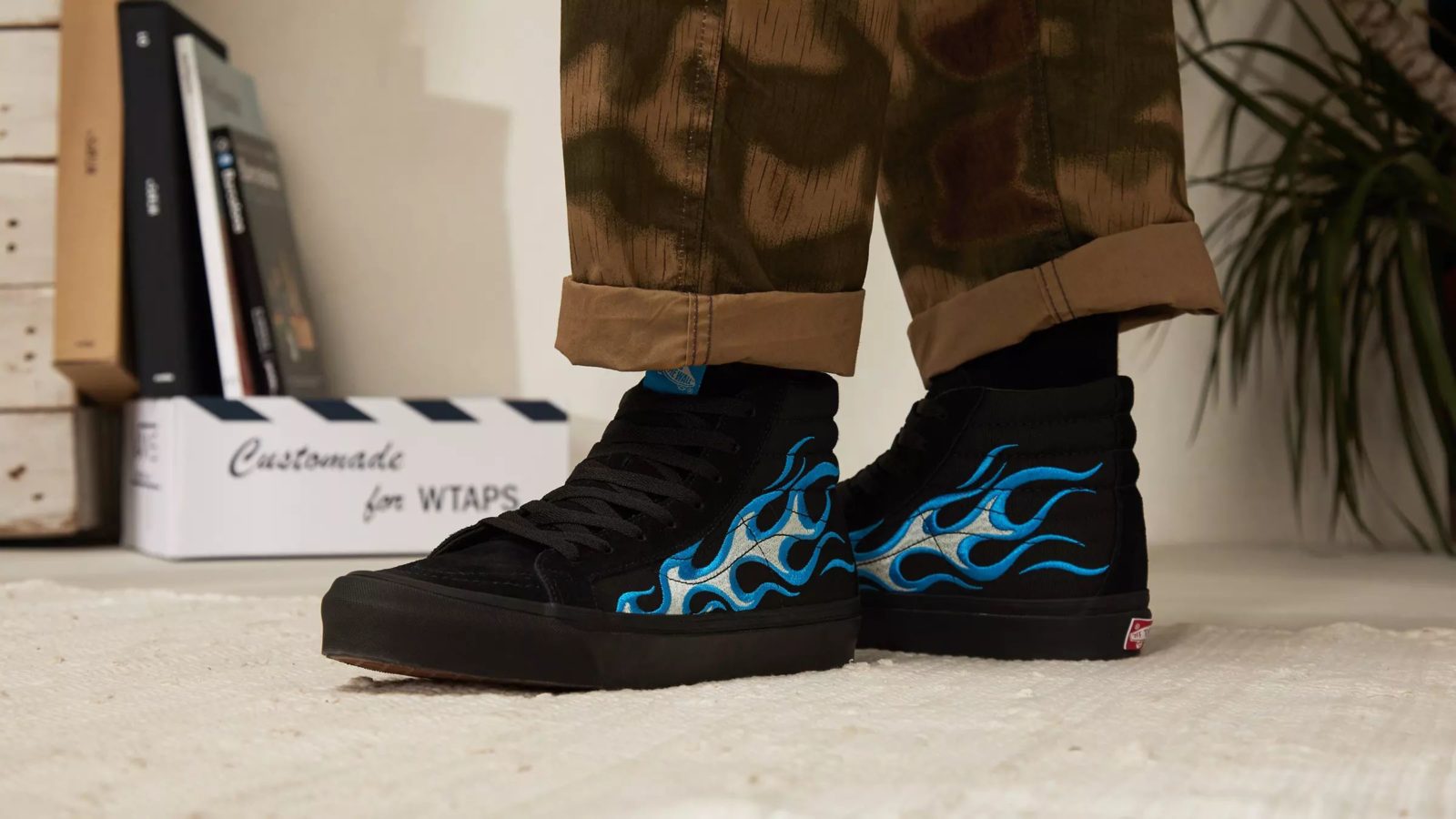 wtaps vans flame