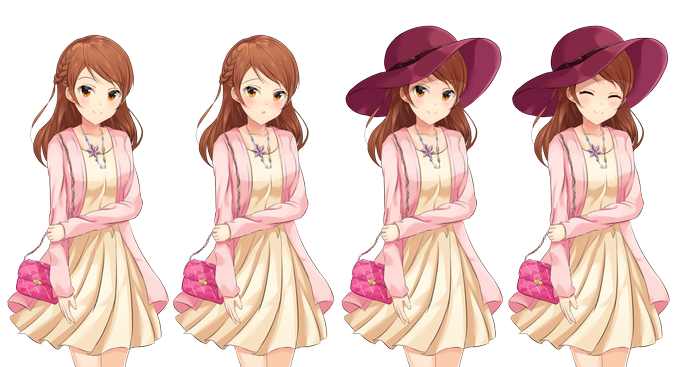 画面は開発中のものですのtwitterイラスト検索結果