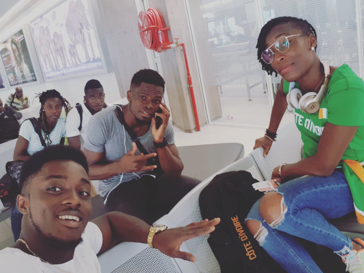 En route pour les Championnats d’Afrique d’athlétisme 2018 à #Lagos au #Nigeria du 1 au 5 août 2018.
————-
On road to the 2018 African Athletics Championships in #Lagos at #Nigeria from August 1 to 5, 2018.

#ArthurCG | @majo10s70 | @jumo_wemo