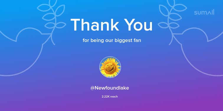 TheNewfoundExp's tweet image. Our biggest fans this week: @Newfoundlake. Thank you! via sumall.com/thankyou?utm_s…