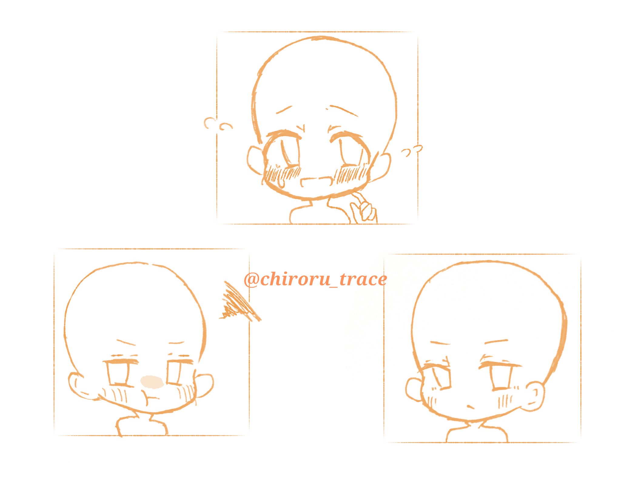 ちろ トレス素材 固定に禁止事項 Chiroru Trace Twitter