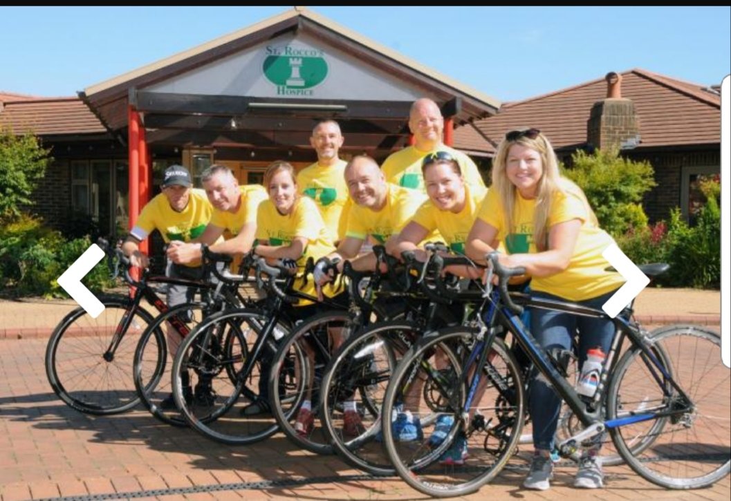 Sharonsks28's tweet photo. 3 wks to go until @way_roses charity bike ride and we have just hit our £2000 @JustGiving page target, plus £400 cash donations = £2400 so far all for @StRoccos. Thanks for all the donations so far 😁. https://t.co/ivAthV1DFC https://t.co/0y5YeFIt9F