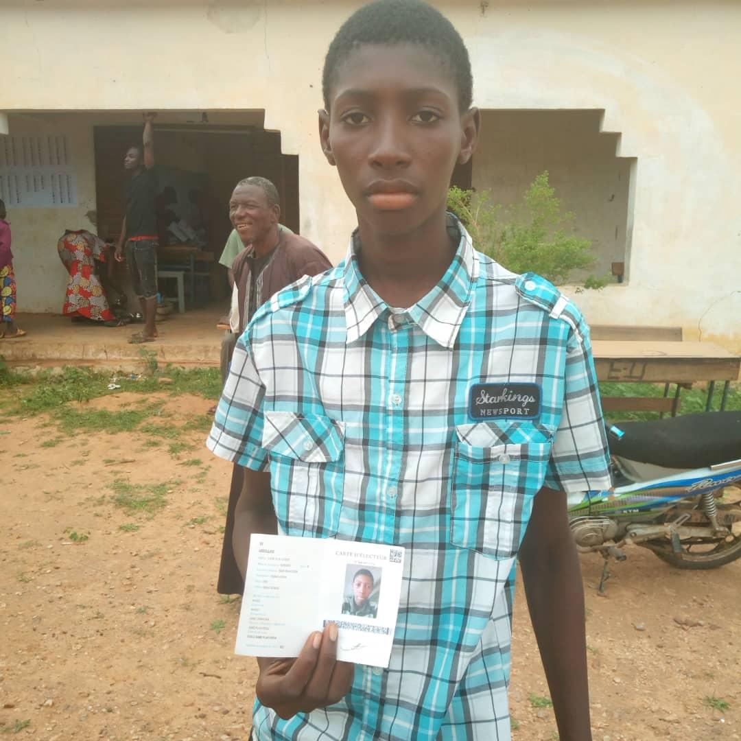 umzamocapital's tweet photo. First time voter 18 year old Abdolaye C has just voted in Mali's presidential election today

#Mali #MaliElections #MaliDecides #PrésidentielleMali2018 #MaliDecides2018 #Mali2018 https://t.co/P0jgykZM1X