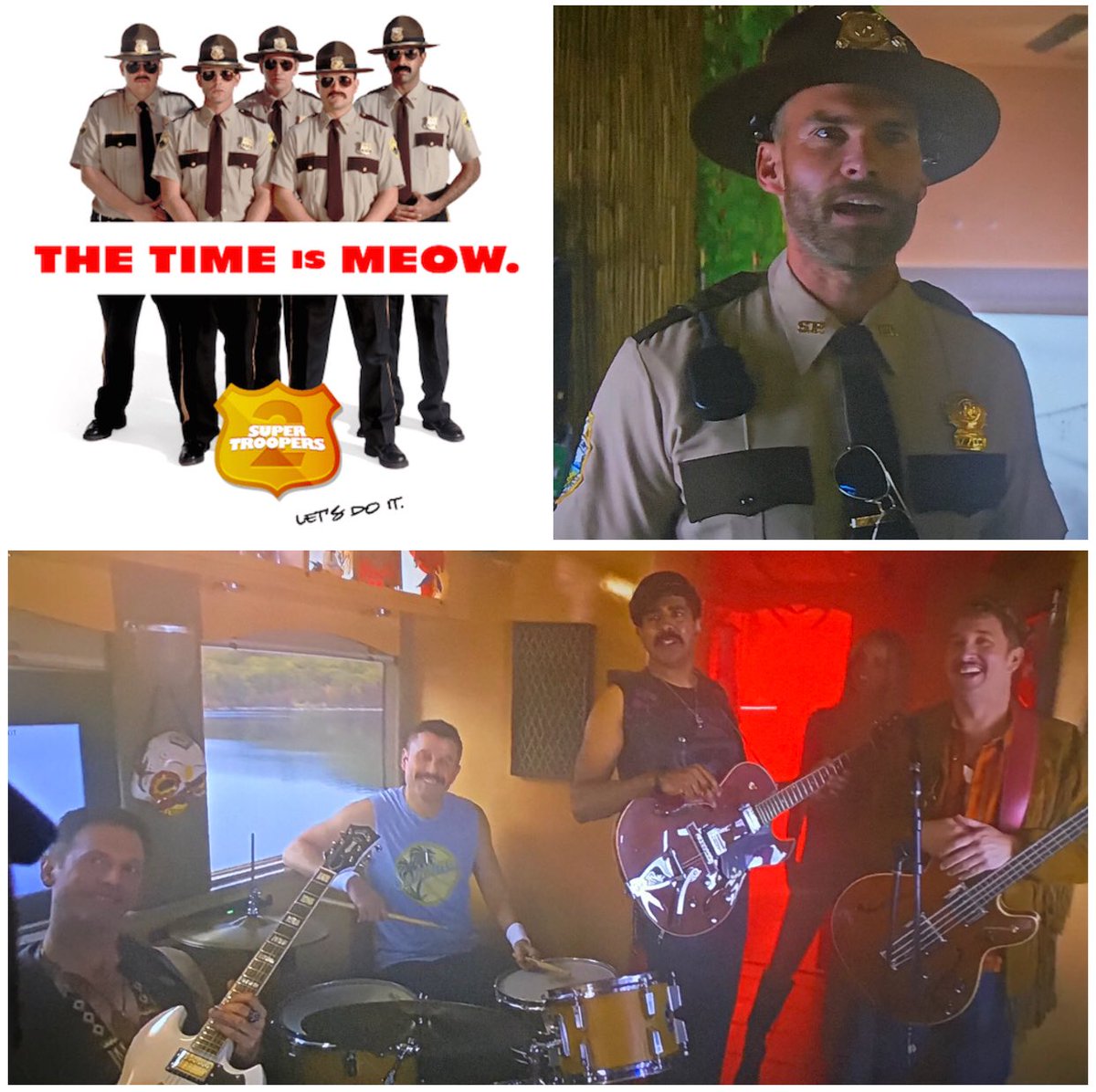 WJanssenMusic's tweet image. Guess who watched @brokenlizard’s @SuperTroopers 2 again last night and laughed his ass off?

I’ll give you a clue: it wasn’t #SeannWilliamScott 🤣

@HeffernanRules @PaulSoter @jaychandrasekha @ErikStolhanske @SteveLemme #BrokenLizard #SuperTroopers #Movie #Comedy