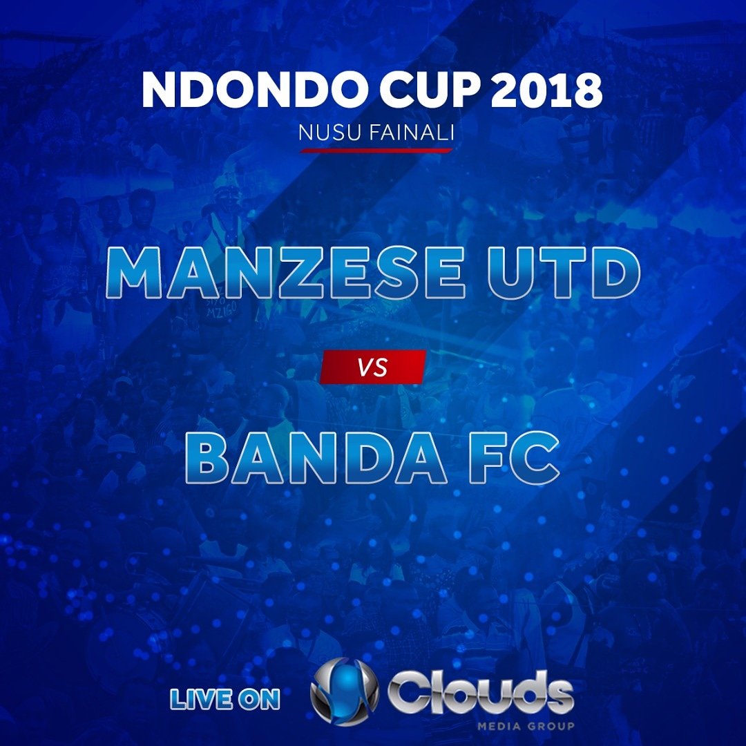 CloudsMediaLive's tweet photo. #NdondoCupUpdates | #Kinesi.

Unaweza kufuatilia LIVE mtanange wa leo (#BandaFc #360vsXXL) kupitia CLOUDS TV.

#WashtueWana | #SporstxtraNdondoCup2018 https://t.co/M2bUspwXVn