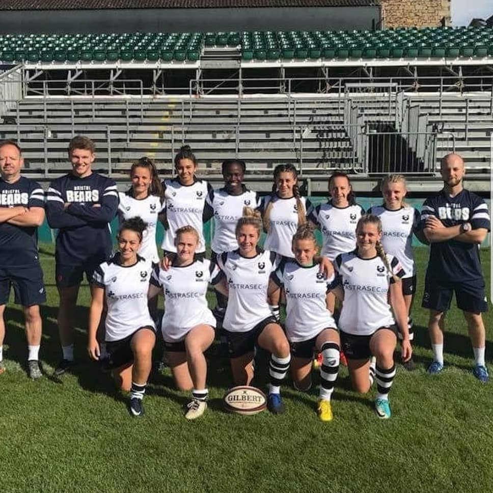 joyce_jaz's tweet image. Awesome day yesterday with @bristolbearsrfc playing some sevens🏃 also big shout out to @dbasports providing me with my game day sports bra👊 #bristolbears #dbasports #rugbysevens #24/7