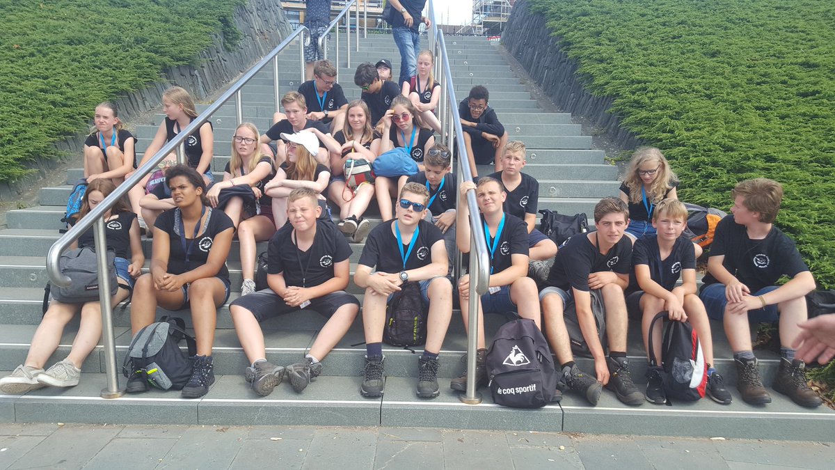 Zomerkamp scouts - dagje naar Glasgow