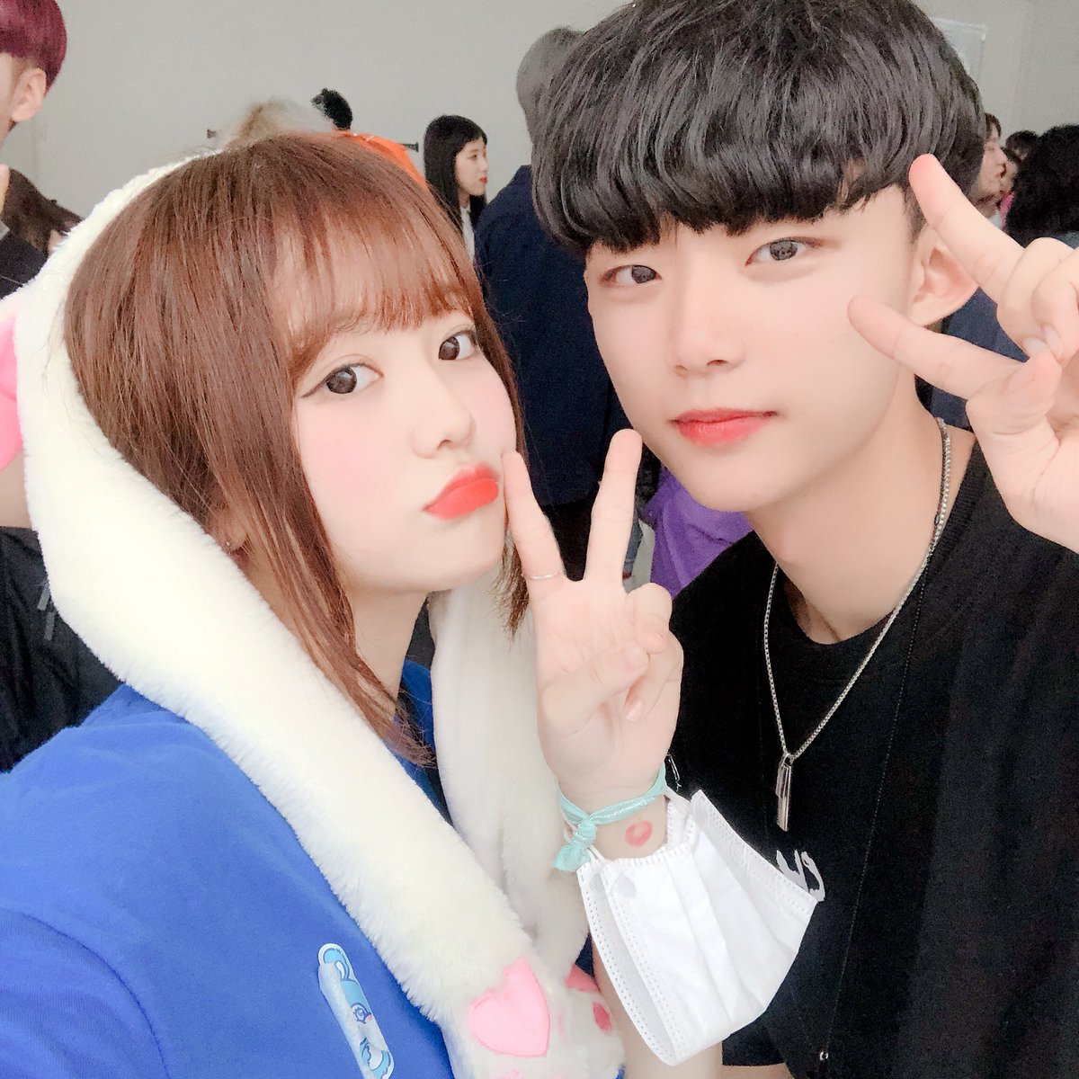 haruno_chise's tweet photo. 昨日のイベント楽しかった。
早く日本のみんなにも会いたい🍑😢 https://t.co/oMlhOApzd8