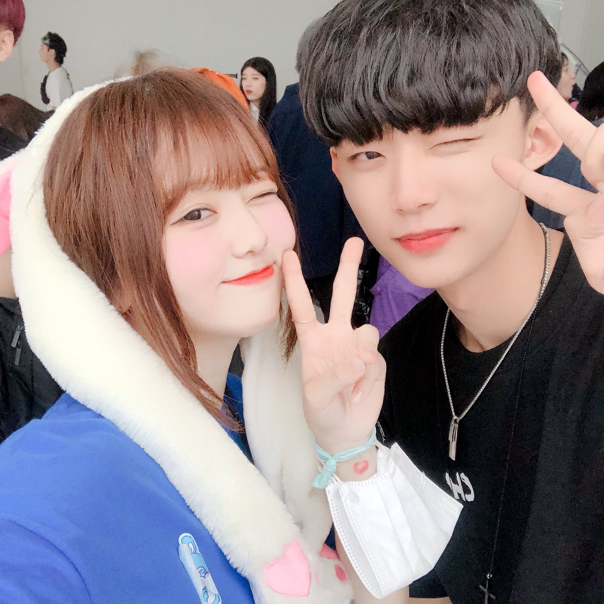 haruno_chise's tweet photo. 昨日のイベント楽しかった。
早く日本のみんなにも会いたい🍑😢 https://t.co/oMlhOApzd8