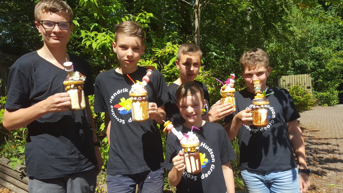 Zomerkamp scouts - milkshakes pimpen