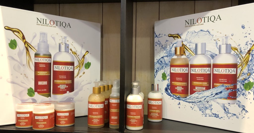 nilotiqa's tweet photo. Today was a good day... we have setup at @indalonubianN Hair Salon.
Please visit them for a consultation & a @Nilotiqa #HairCare experience 💫
#naturalhaircare #transitioninghair #washdayessentials #deepmoisture https://t.co/WWTxYcimJY