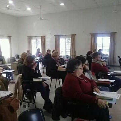 Retiro de Agentes de Pastoral de la <a href="/DiocRafaela/">Diócesis de Rafaela</a> en Abadía Nuestra Señora de la Esperanza, #Rafaela. Predica el Padre Miguel Collino 🙏