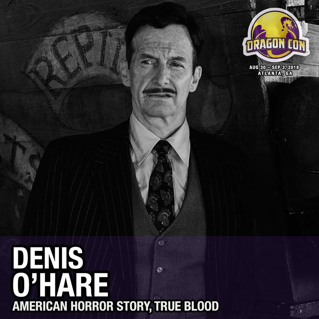 denisohareOnFB's tweet photo. @DragonCon is August 30 - September 3 &amp; @denisohare will be there ! So get your tickets now because time is running out !#DragonCon #DragonConAtlanta #DragonCon2018 https://t.co/4GbQBhG8mS