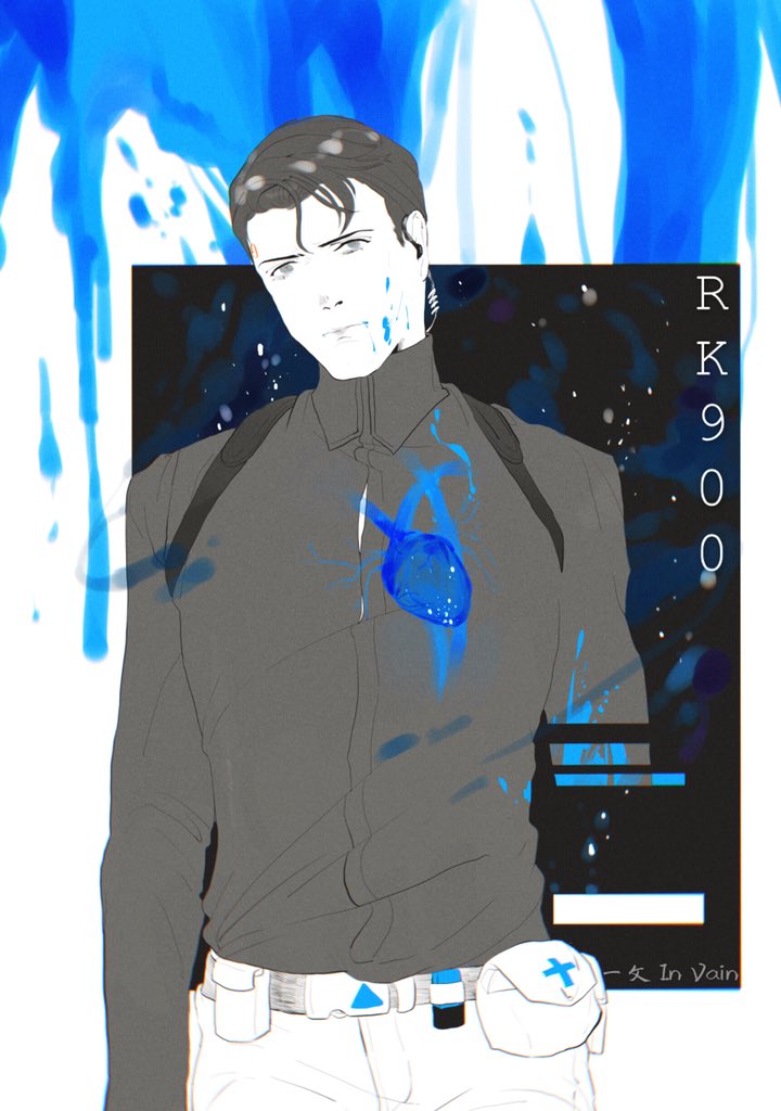 InVain_Cui's tweet photo. Blue blood and heart beat.
#DetroitBecomeHuman #ConnorAmry #RK900 https://t.co/d5o53beZRZ