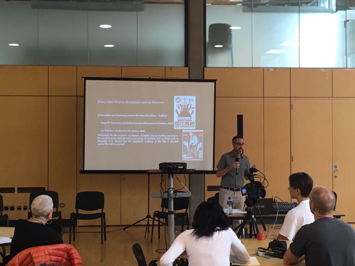 Daniel Mourenza (@danielmourenza) on Twitter photo Speaking at the <a href="/rfndublin/">Radical Film Dublin</a> on Walter Benjamin and Soviet cinema. Credit for the picture to <a href="/Solina1871/">Soliña 🔻🇵🇸</a> #RFN2018 @RadFilmNet Speaking at the <a href="/rfndublin/">Radical Film Dublin</a> on Walter Benjamin and Soviet cinema. Credit for the picture to <a href="/Solina1871/">Soliña 🔻🇵🇸</a> #RFN2018 @RadFilmNet