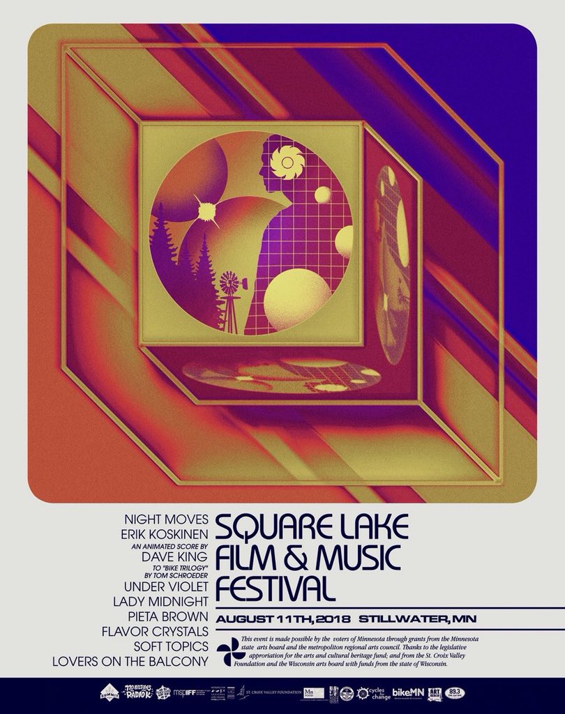 flavor_crystals's tweet photo. @pietabrown @rationalfunk @NIGHTMOVESMPLS #underviolet #ladymidnight #softtopics @flavor_crystals #erikkoskinen #loversonthebalcony
@SquareLakeFest August 11 https://t.co/CA6v4mdu4C
