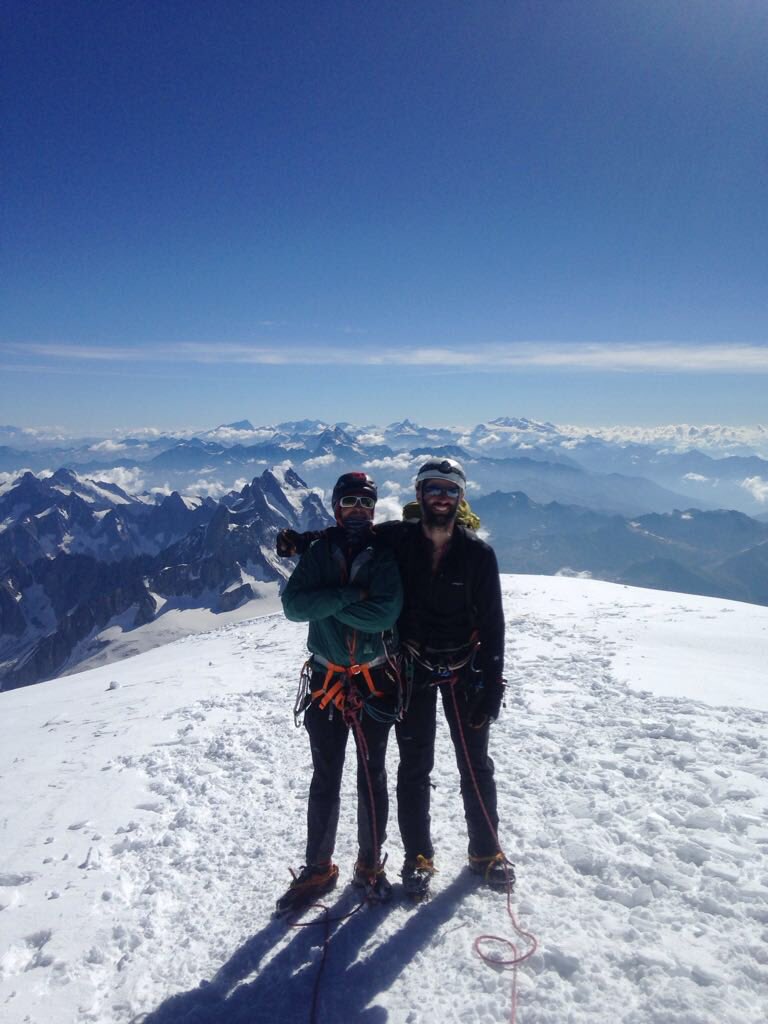 Spent 5 days trying out fabulous activities in Chamonix curtesy of Inghams - with Mont Blanc always in view and two days later hubby reaches the summit from the Italian side 👍💕<a href="/InghamsSummer/">Inghams Summer</a> @Chamonix_France <a href="/alanhinkes/">Alan Hinkes OBE</a> <a href="/planetski/">PlanetSKI Snow News</a> #todaywe <a href="/sprayway_UK/">Sprayway</a>