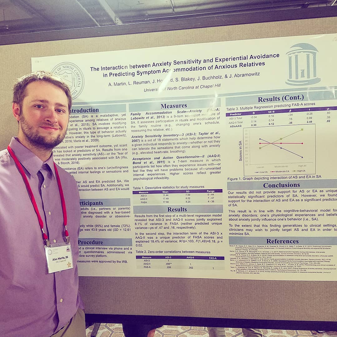 So glad I got to present my research this weekend at the 25th Annual OCD Conference in DC! I met many great people and learned some great stuff, too! Can't wait to do more stuff like this! #OCDCon #ocdcon2018