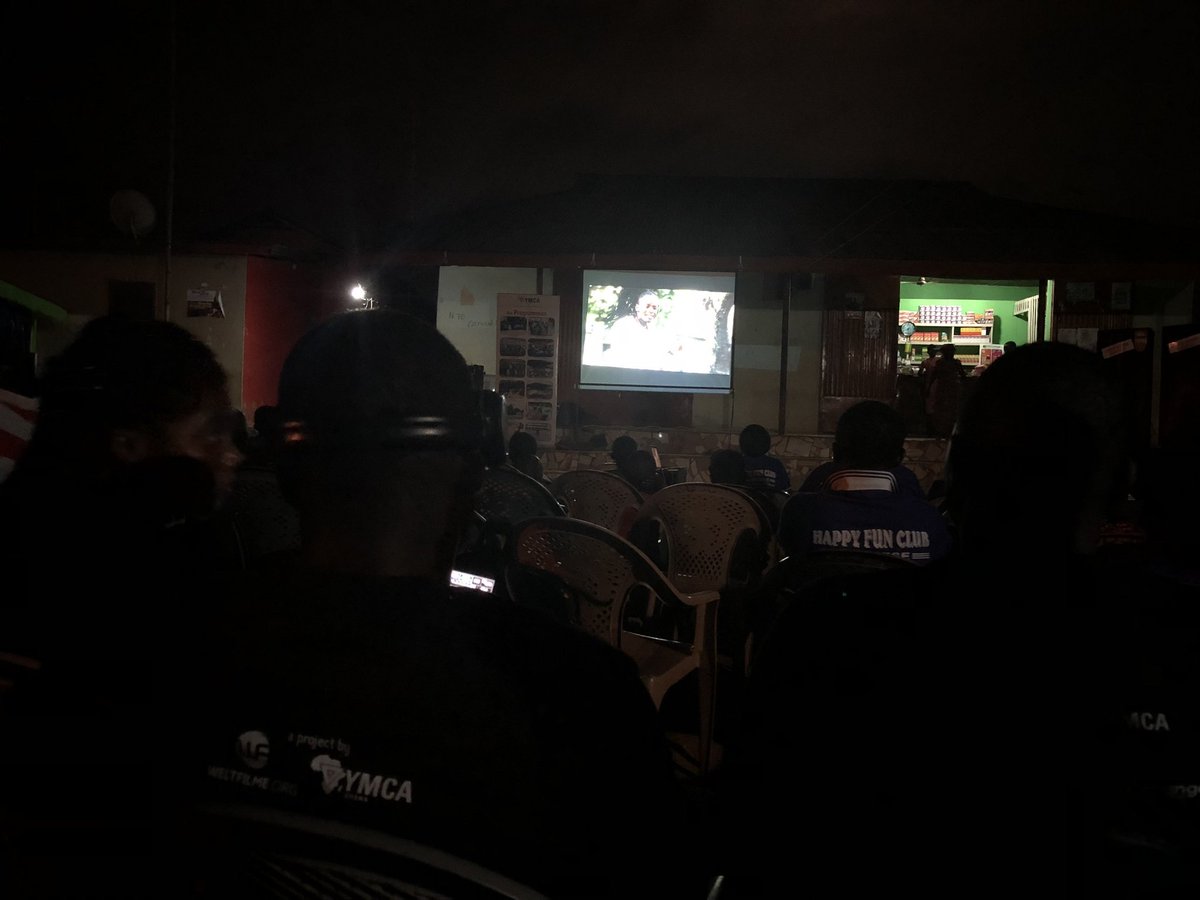 On The Move film show at Nankese (Eastern Region)  with Facilitators from <a href="/WELTFILME/">WELTFILME.org</a> <a href="/XCH_Persp/">Xchange Perspectives</a>  Trainers and  Trainees #ALLONBOARD