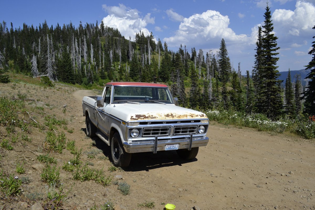 CoBushwhack's tweet image. Went back to the trail to the Hell Cat to try and find the propeller. Unfortunately we did not find it, but Kida the #adventure dog had fun!
#outdoors #woods #truck #dog #puppy