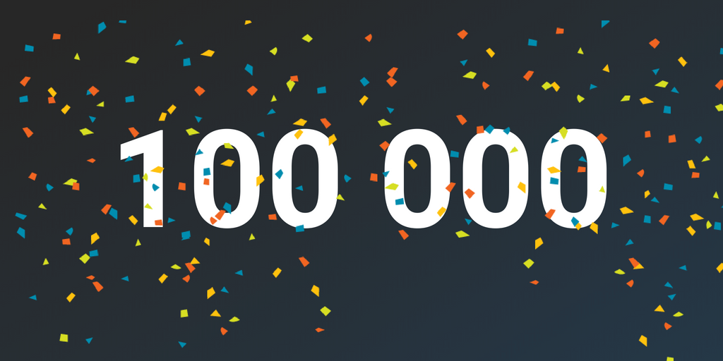 CryptalertApp's tweet photo. Today Cryptalert just sent its 100,000th alert! 🎊🎉

Thank you for your trust, new things are coming (very) soon 🚀 https://t.co/7dfL8w9fpc