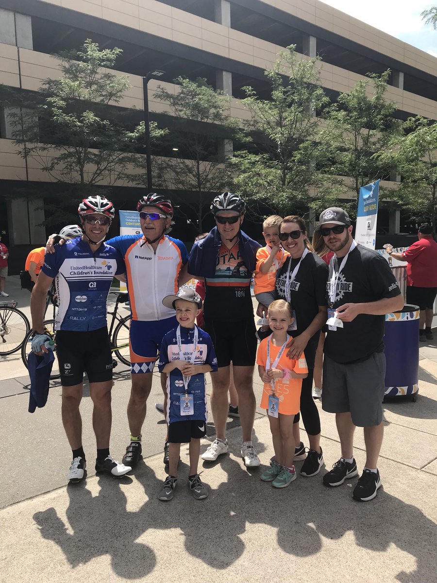 Amazing ride today in Minnesota, happy to help support <a href="/UHCCF/">UHCCF</a> #TeradataCares <a href="/Teradata/">Teradata</a>