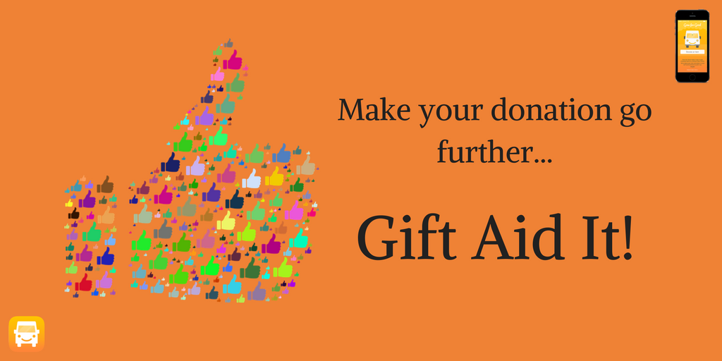 GoneForGoodApp's tweet image. Please say yes to #giftaid and make your donation go further! #Funickers